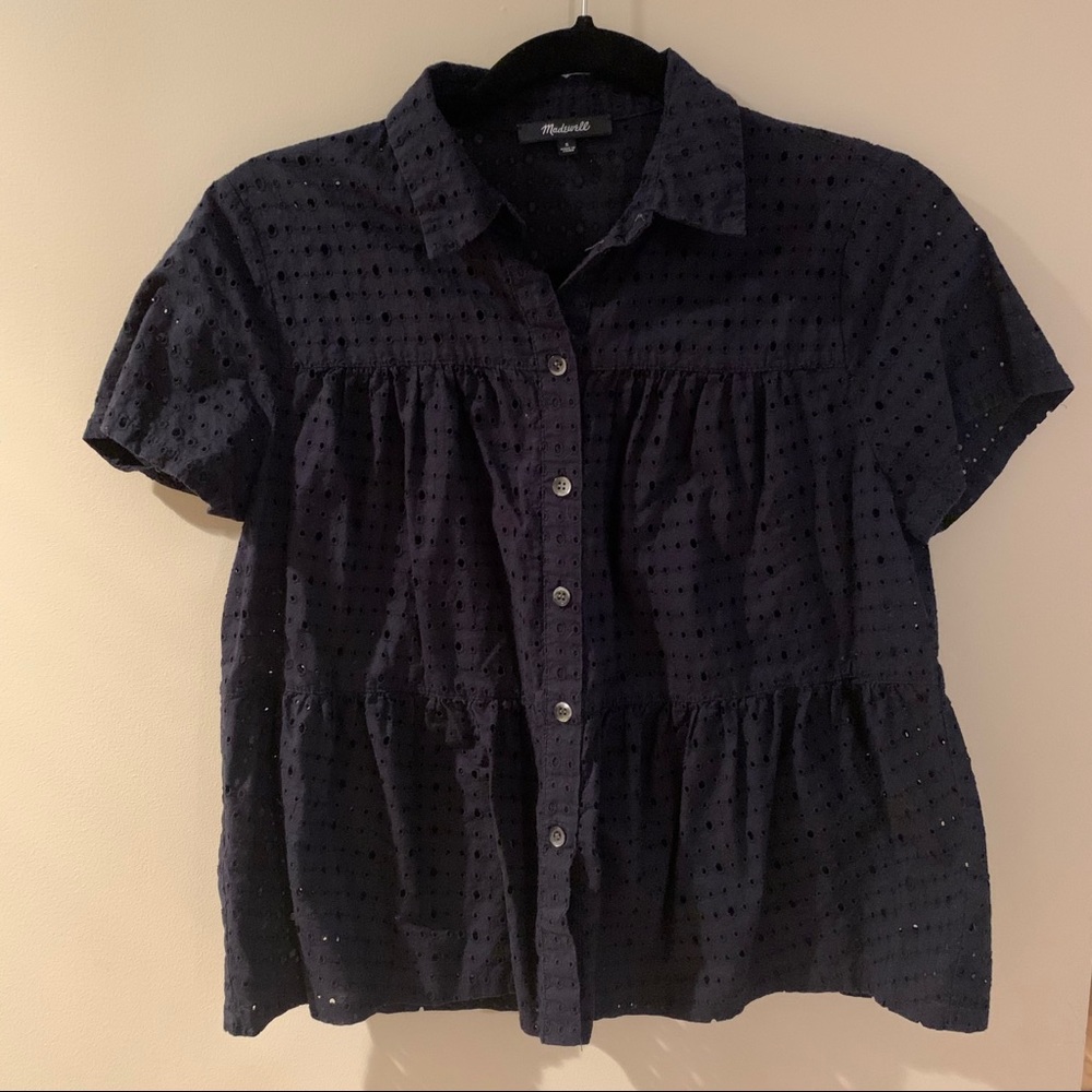 Madewell Eyelet Top